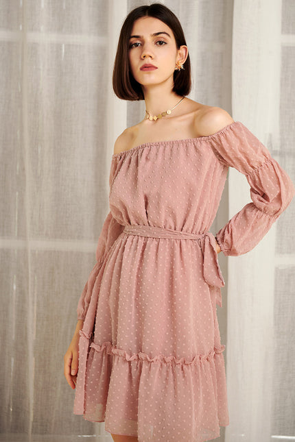 Robe Courte Volantée Douce