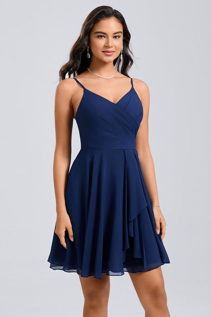 Robe Fluide Droite Courte - gallery 4