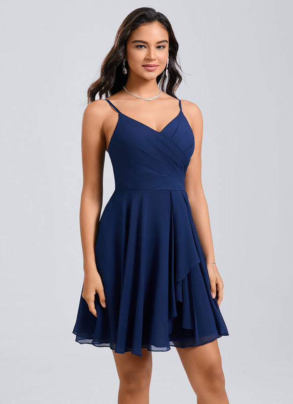 Robe Fluide Droite Courte - gallery 4