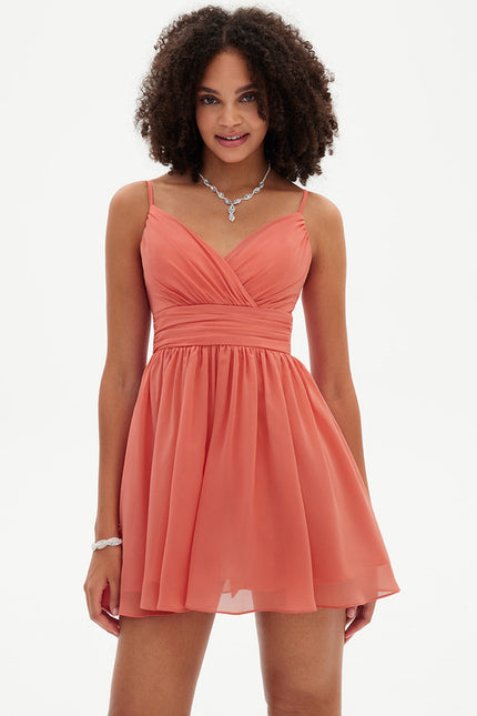 Robe Courte Corail