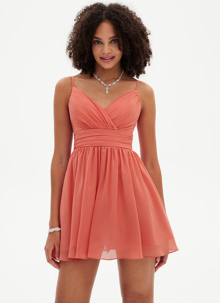 Robe Courte Corail