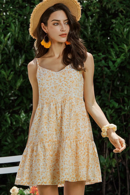 Robe Courte Dété Fleuri