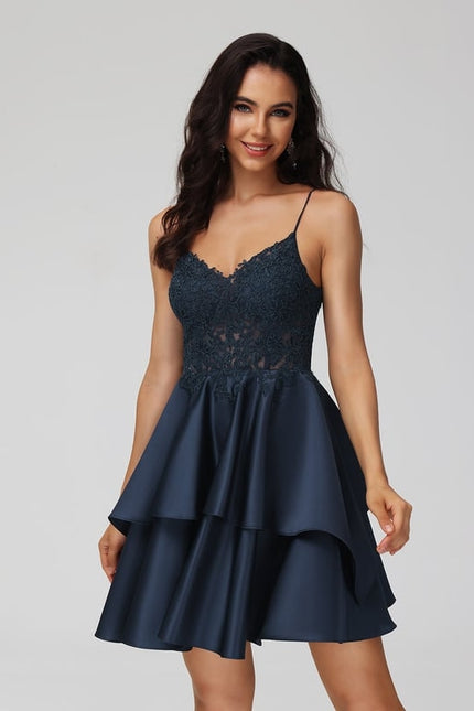 Robe Courte Élégance Nocturne - gallery 4