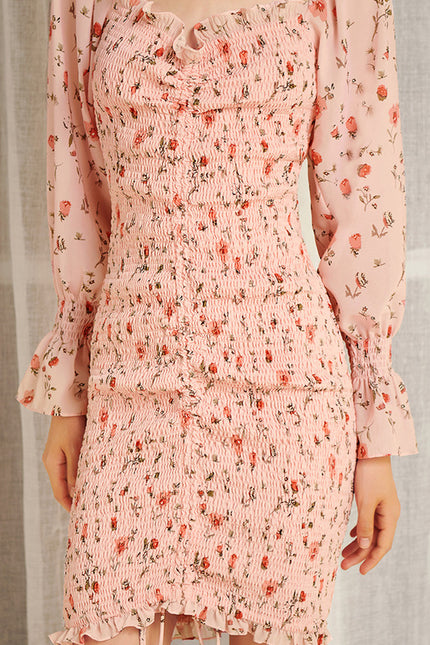 Robe Courte Gaze De Coton - gallery 1