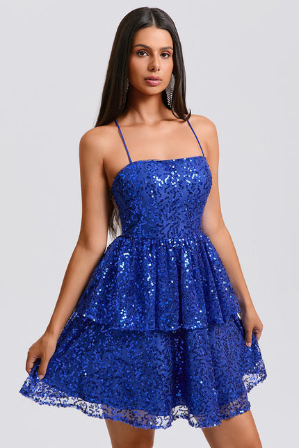Robe Courte Bleue - gallery 3