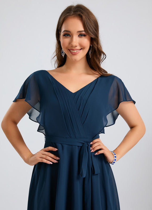Robe Fluide Droite Courte - gallery 1