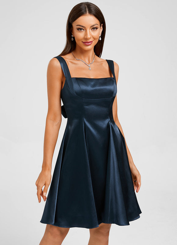 Robe Trapèze Courte Mariage - gallery 4