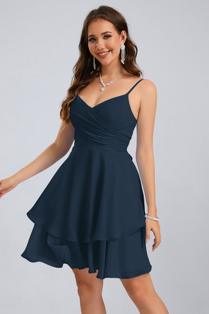 Robe Fluide Droite Courte - gallery 8