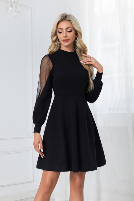 Robe De Soirée Noir Courte - gallery 2