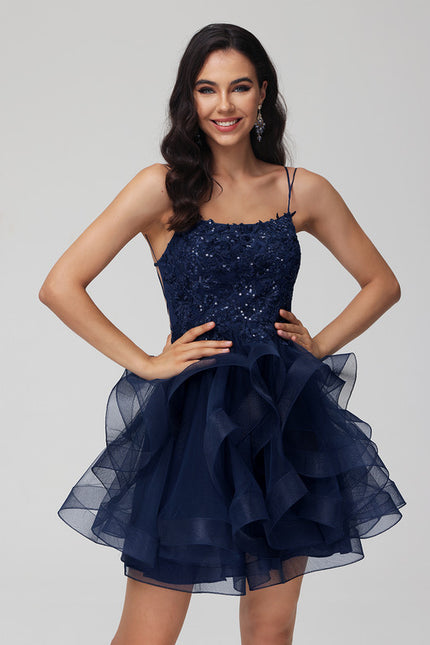 Robe Courte Festive Pailletée - gallery 8
