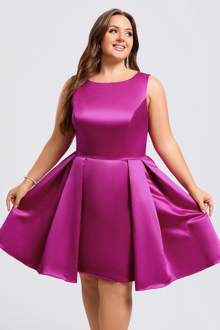 Robe Courte Rose Délicate - gallery 6