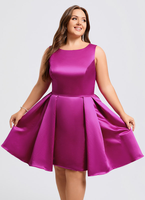 Robe Courte Rose Délicate - gallery 6