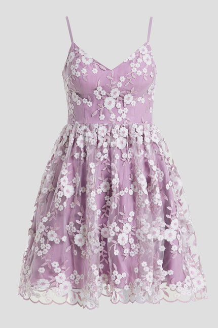 Robe Courte Broderie Anglaise