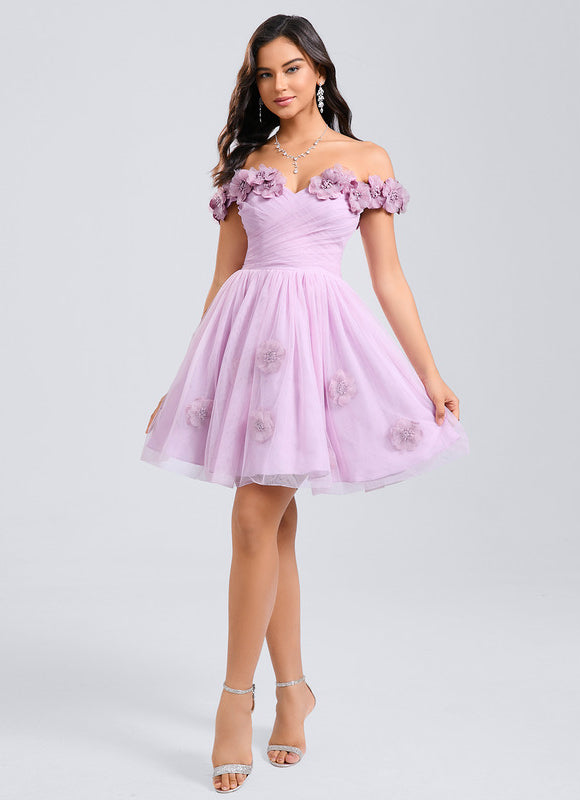 Robe A Fleur Courte - gallery 3
