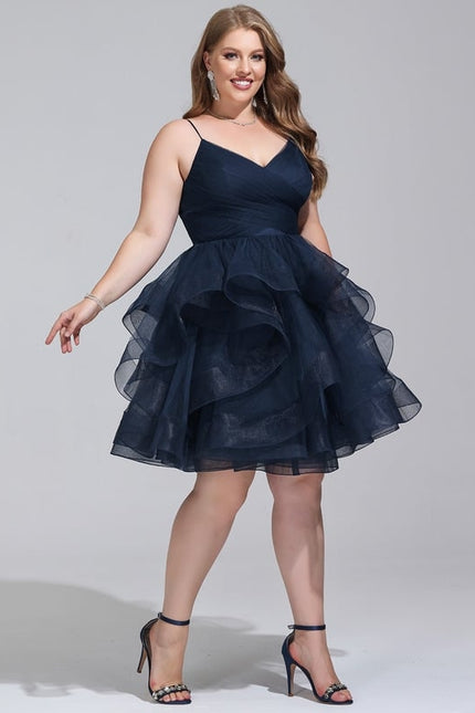 Robe Bleu Roi Courte - gallery 7