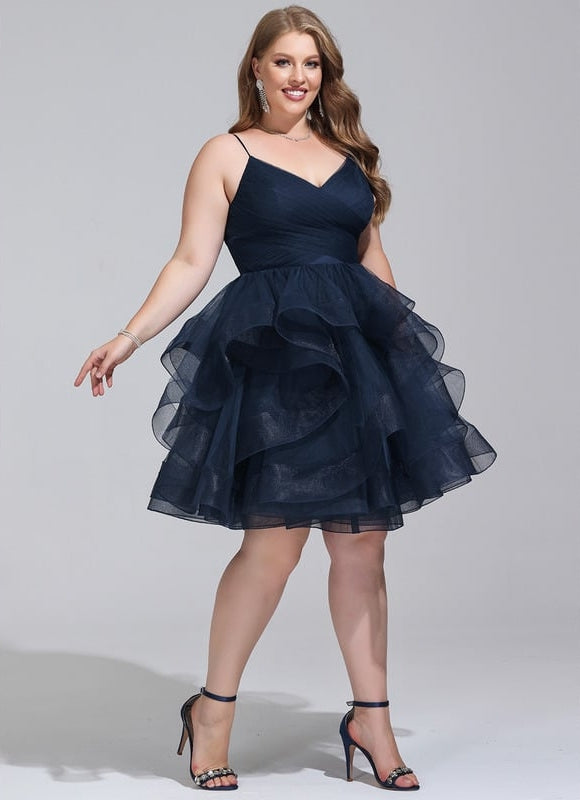 Robe Bleu Roi Courte - gallery 7