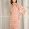 Robe Courte Gaze De Coton