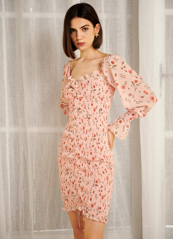 Robe Courte Gaze De Coton