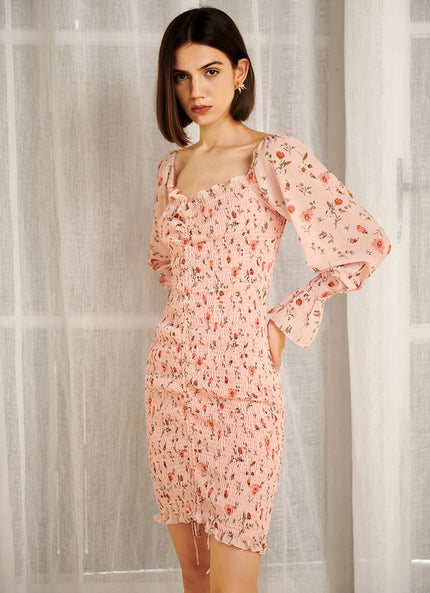 Robe Courte Gaze De Coton