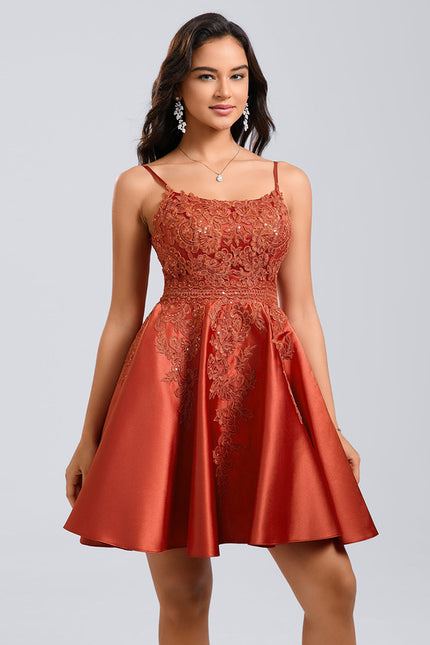Robe Bordeau Courte - gallery 2
