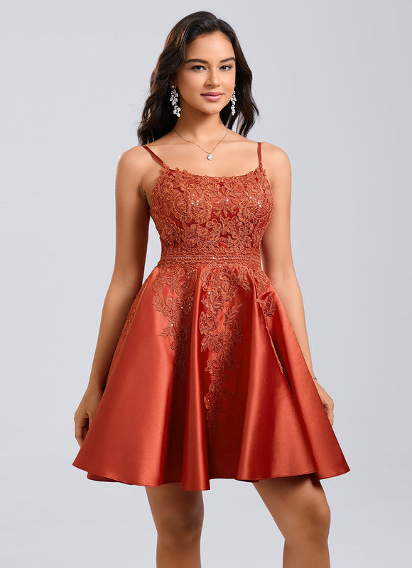 Robe Bordeau Courte - gallery 2