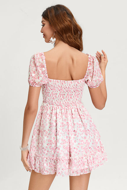 Robe Courte Évasée Pastel - gallery 5