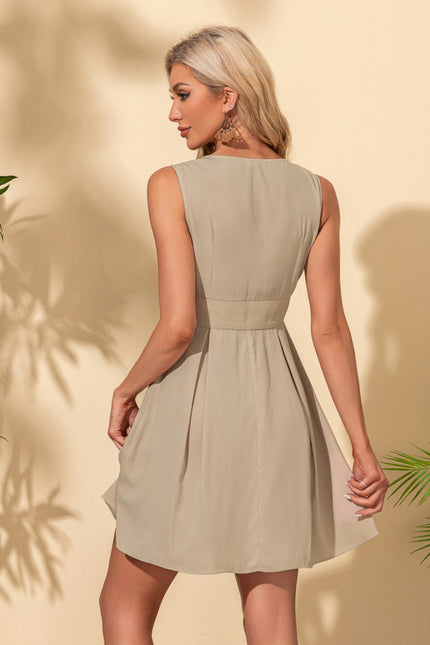 Robe Trapèze Femme Courte Style Année 60 - gallery 2