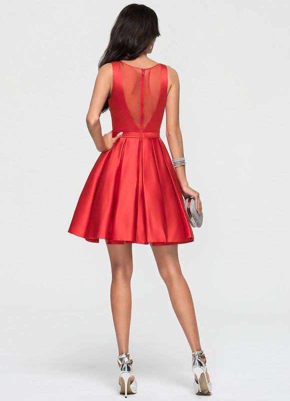 Robe Courte Col V - gallery 4