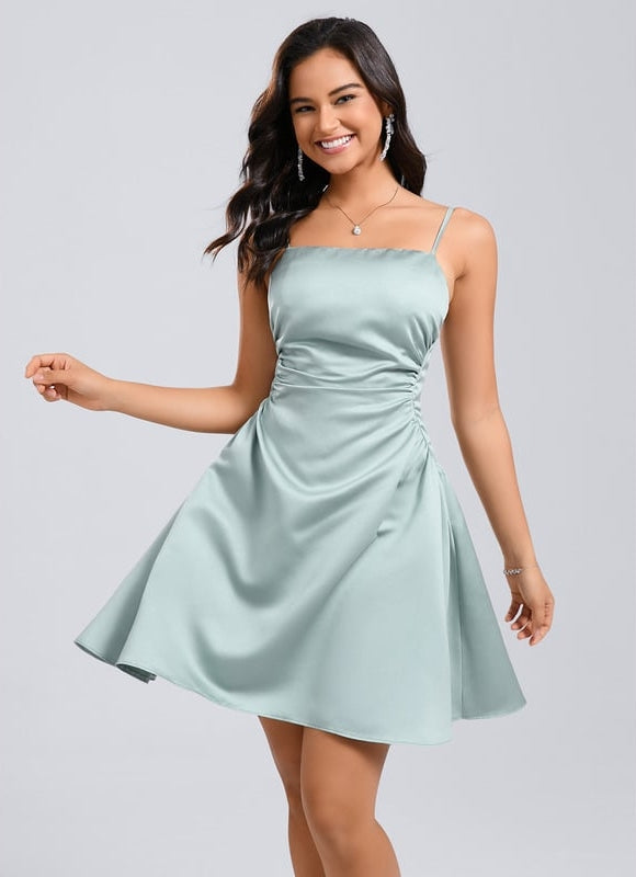 Robe Soie Courte - gallery 1