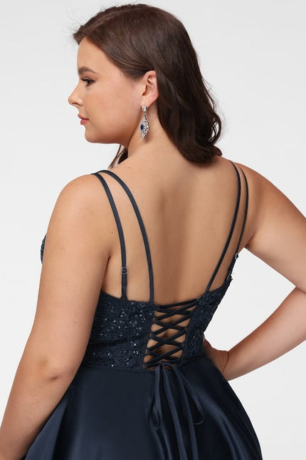 Robe Courte Rose Satinée - gallery 5