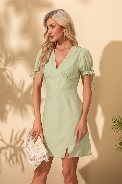 Robe Courte Fendue - gallery 3