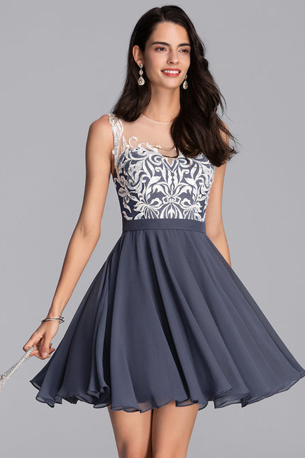 Robe De Soirée Courte Dentelle