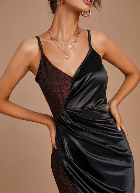 Robe Courte Franges Élégante - gallery 2