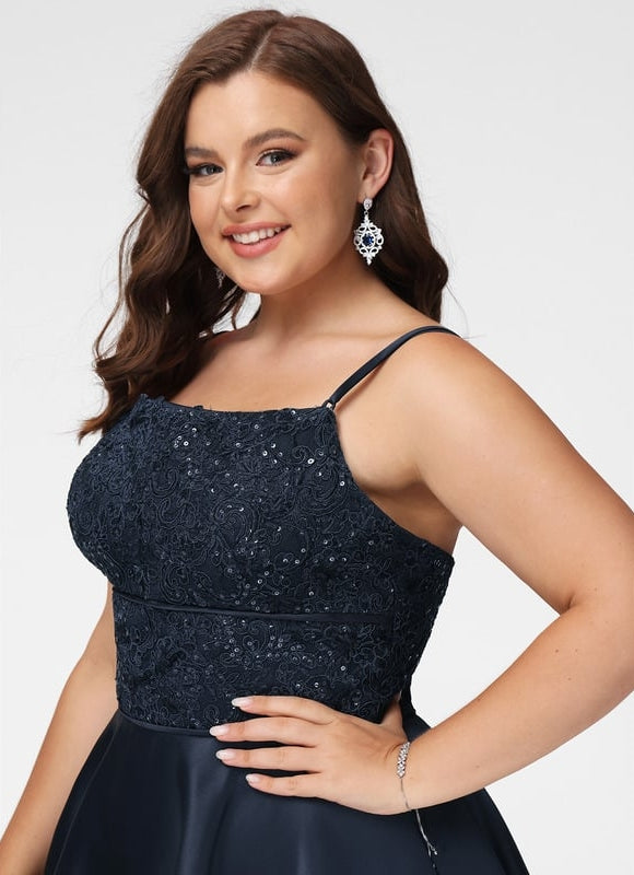 Robe Courte Rose Satinée - gallery 7