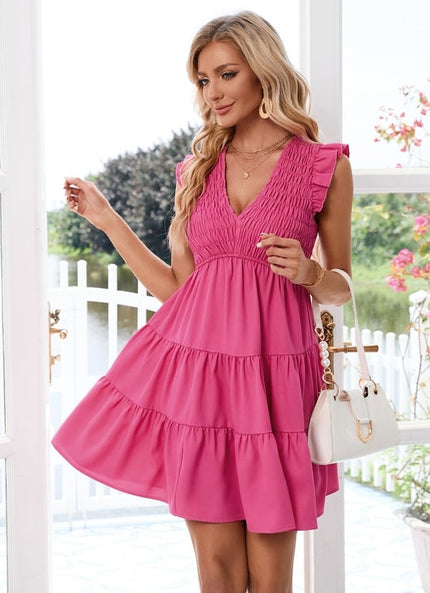 Robe Trapèze Femme Courte Style Année 60
