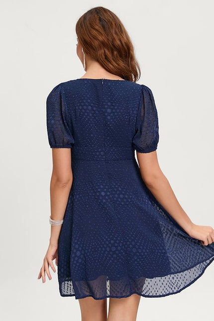 Robe Fluide Droite Courte - gallery 7