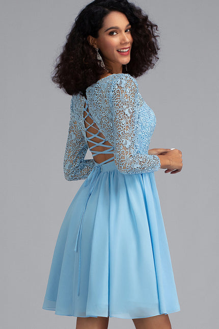 Robe De Soirée Courte Dentelle