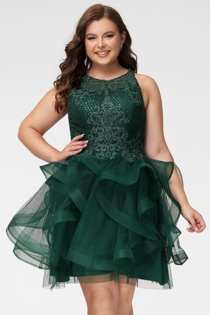 Robe Courte Festive Pailletée - gallery 8
