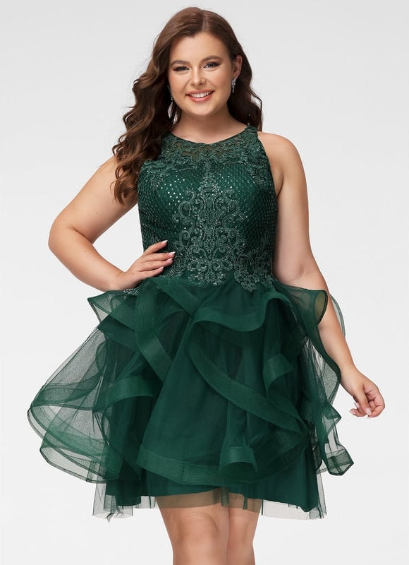 Robe Courte Festive Pailletée - gallery 8