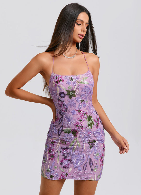 Robe Courte Fleurie Mariage - gallery 3