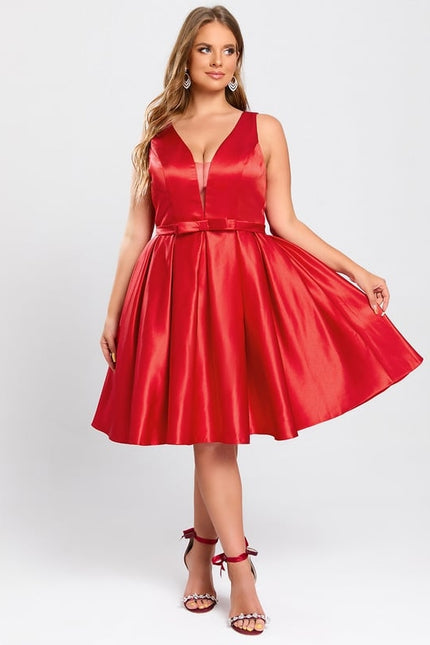 Robe Courte Col V - gallery 6