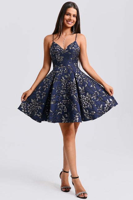 Robe Courte À Godets - gallery 7