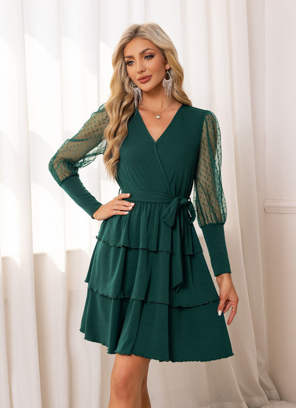 Robe Verte Sauge Courte - gallery 5