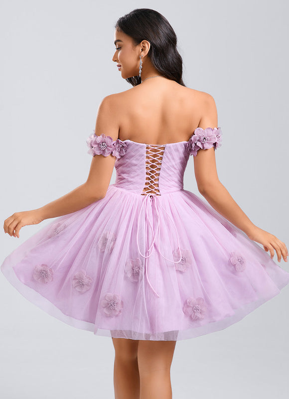 Robe A Fleur Courte - gallery 5