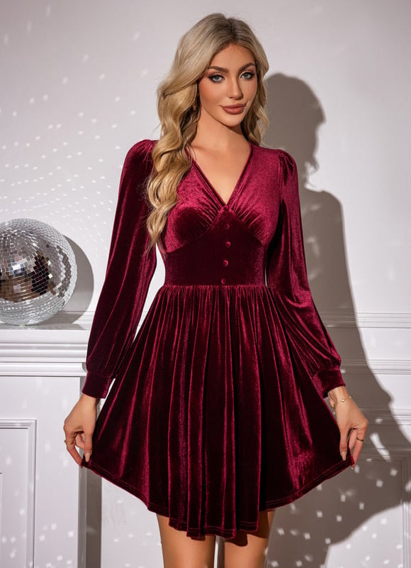 Robe Courte Élégante - gallery 5