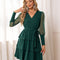 Robe Verte Sauge Courte