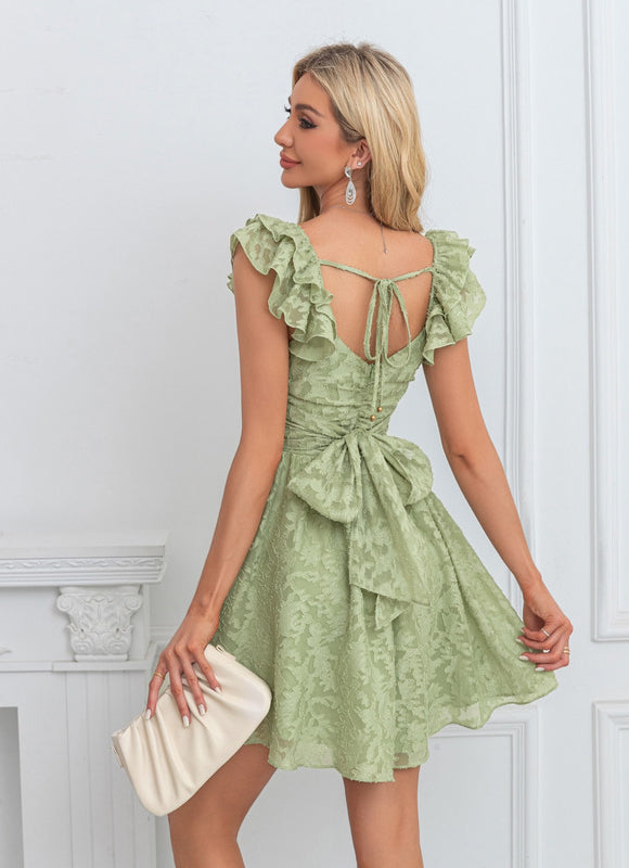 Robe Courte Pour Demoiselle D'Honneur - gallery 2