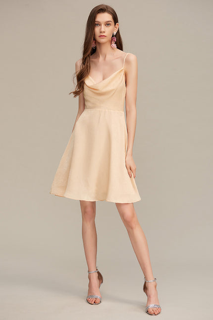 Robe Courte Col Benitier - gallery 3