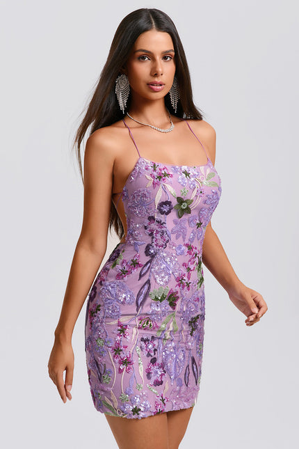 Robe Courte Fleurie Mariage - gallery 1