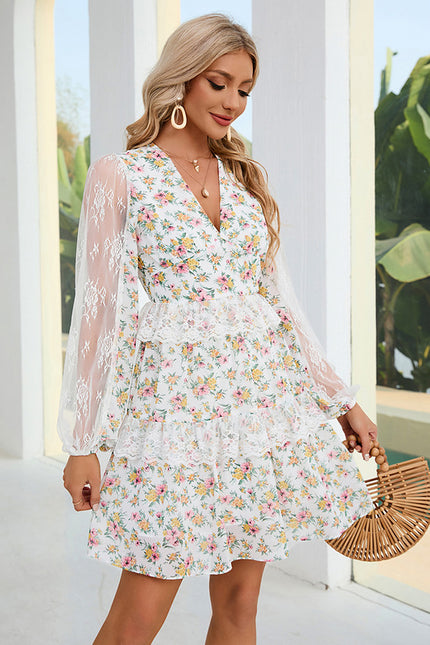 Robe Courte Florale Légère